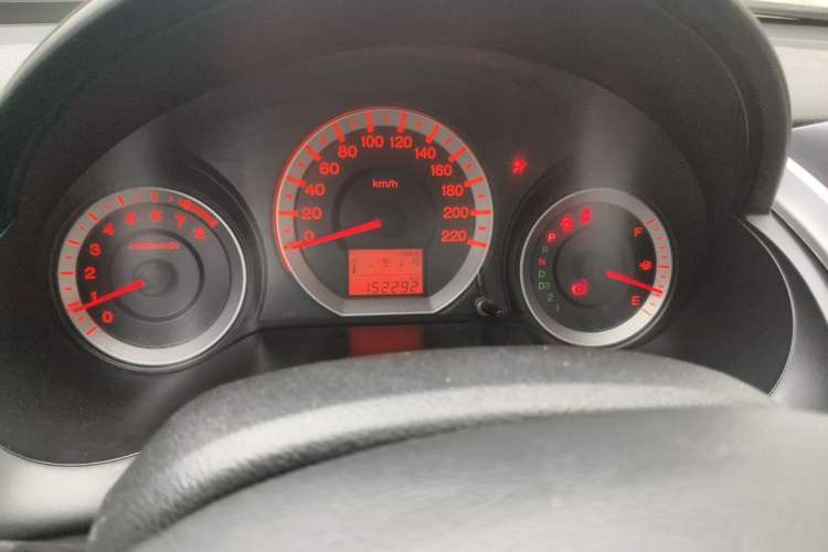 Used Honda City Classic 2008 1.5L Automatic Elite Edition Odometer Close Up