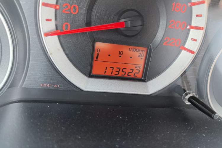 Used Honda City Classic 2008 1.5L manual Elite Edition Odometer Close Up