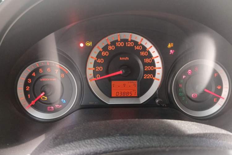 Used Honda City Classic 2008 1.5L Automatic Elite Edition Odometer Close Up