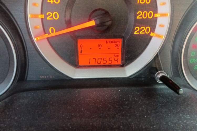 Used Honda City Classic 2008 1.5L Automatic Elite Edition Odometer Close Up