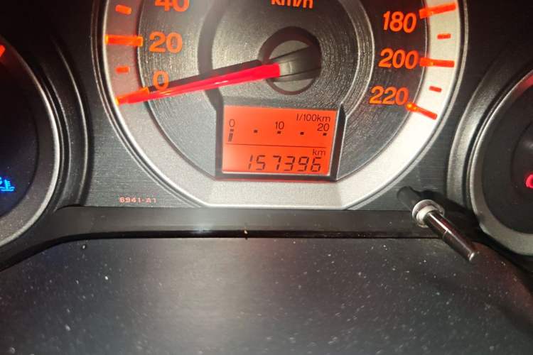 Used Honda City Classic 2008 1.5L manual Elite Edition Odometer Close Up