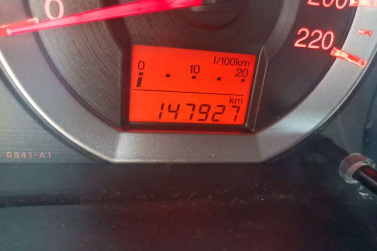 Used Honda City Classic 2008 1.5L Automatic Elite Edition Odometer Close Up