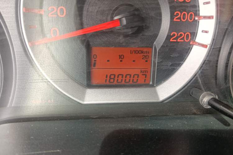 Used Honda City Classic 2008 1.5L Automatic Elite Edition Odometer Close Up