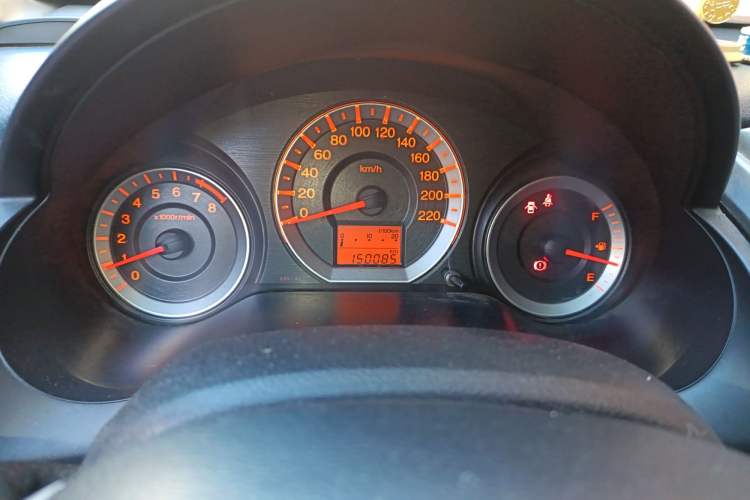 Used Honda City Classic 2011 1.5L Manual Elite Edition Odometer Close Up