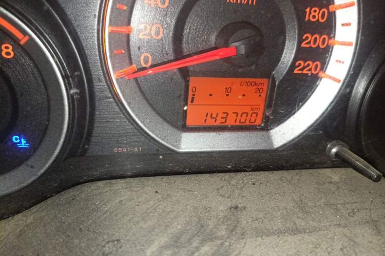 Used Honda City Classic 2011 1.5L Manual Elite Edition Odometer Close Up