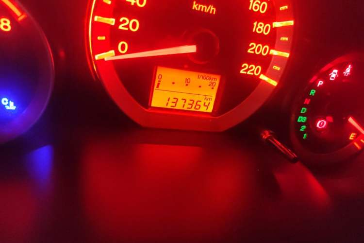 Used Honda City Classic 2011 1.5L Automatic Elite Edition Odometer Close Up