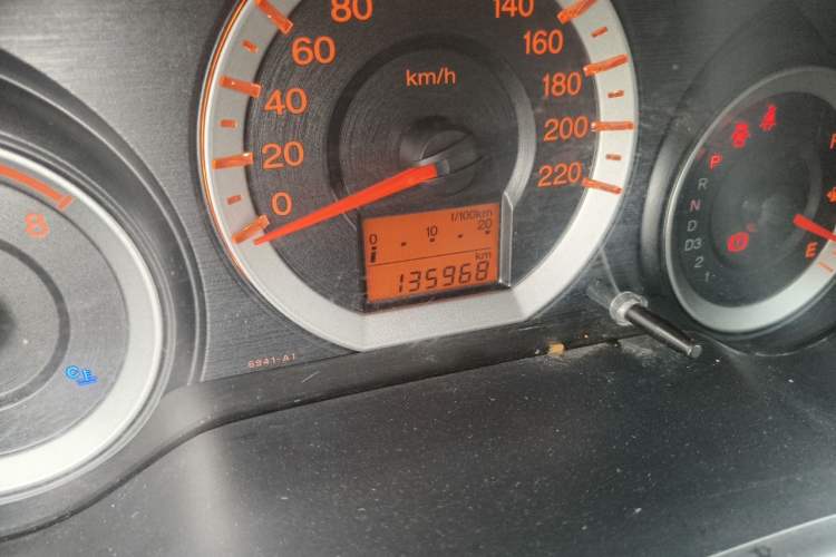 Used Honda City Classic 2011 1.5L Automatic Elite Edition Odometer Close Up