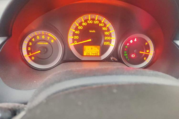 Used Honda City Classic 2011 1.5L Automatic Elite Edition Odometer Close Up