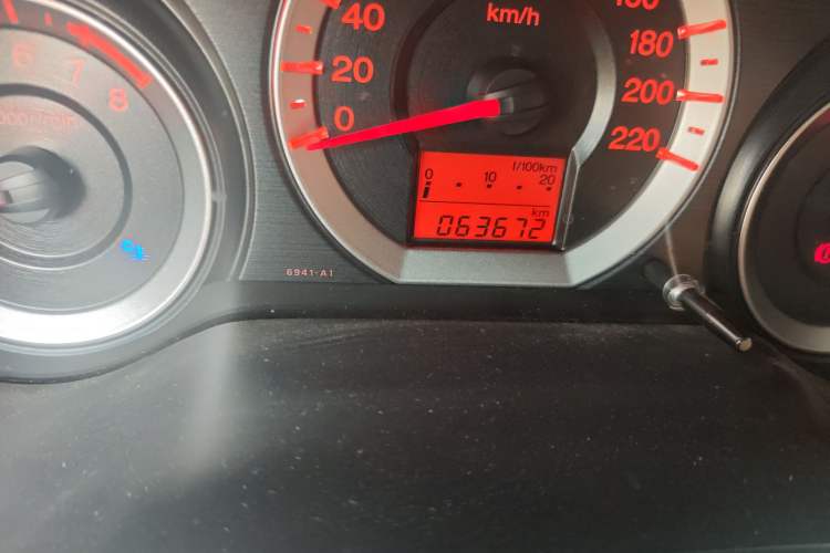 Used Honda City Classic 2011 1.5L Manual Elite Edition Odometer Close Up