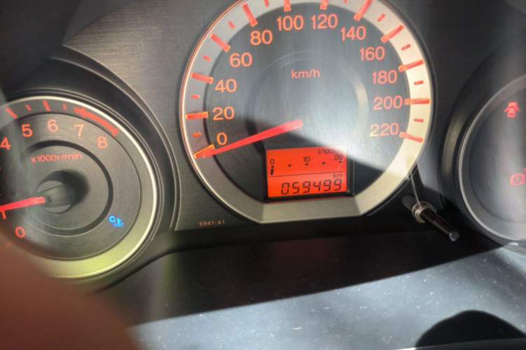 Used Honda City Classic 2011 1.5L Manual Elite Edition Odometer Close Up