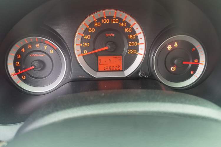 Used Honda City Classic 2011 1.5L Manual Elite Edition Odometer Close Up