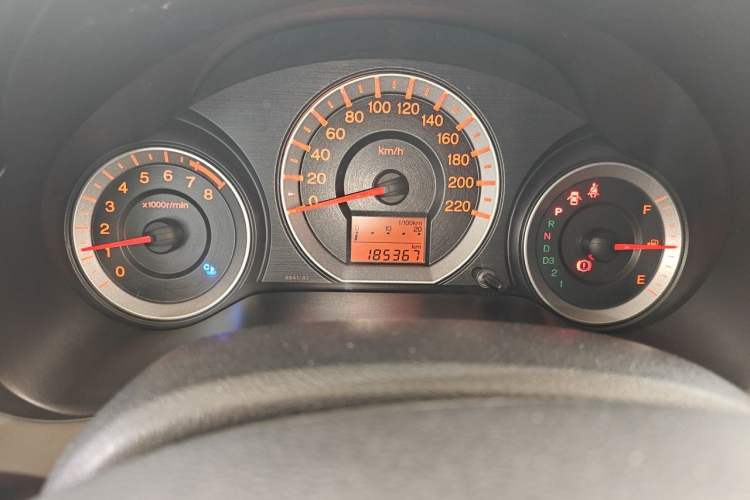 Used Honda City Classic 2011 1.5L Automatic Elite Edition Odometer Close Up