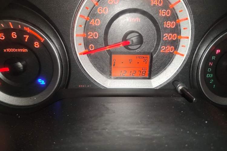 Used Honda City Classic 2011 1.5L Automatic Elite Edition Odometer Close Up