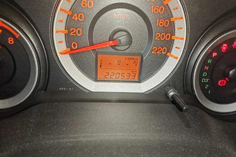 Used Honda City Classic 2011 1.5L Automatic Elite Edition Odometer Close Up