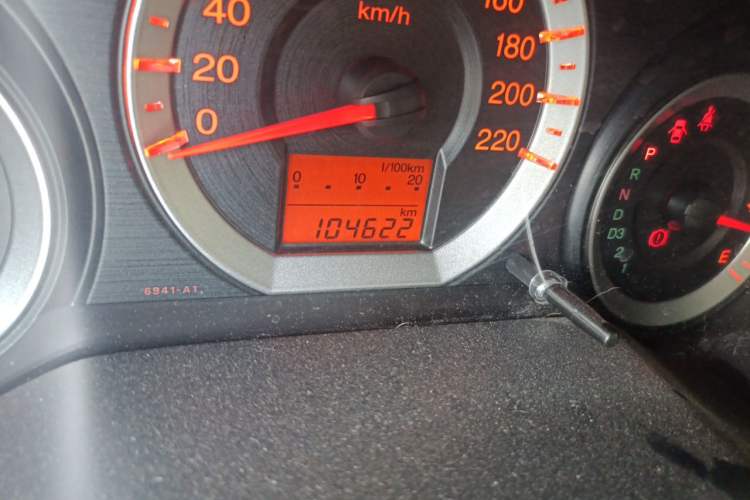 Used Honda City Classic 2011 1.5L Automatic Elite Edition Odometer Close Up
