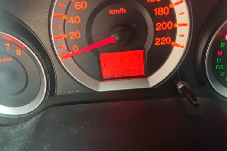 Used Honda City Classic 2011 1.5L Automatic Elite Edition Odometer Close Up