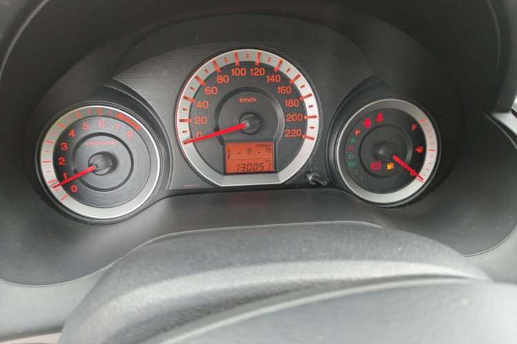 Used Honda City Classic 2011 1.5L Automatic Elite Edition Odometer Close Up