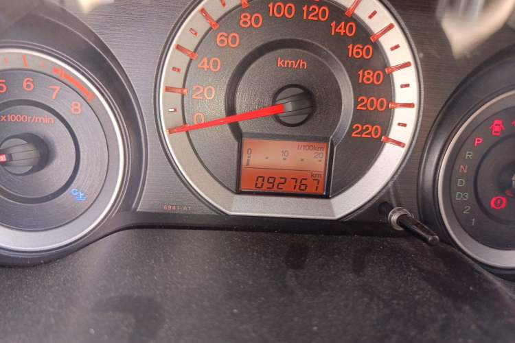 Used Honda City Classic 2011 1.5L Automatic Elite Edition Odometer Close Up