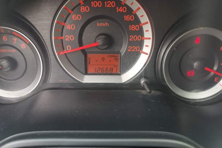 Used Honda City Classic 2011 1.5L Manual Elite Edition Odometer Close Up