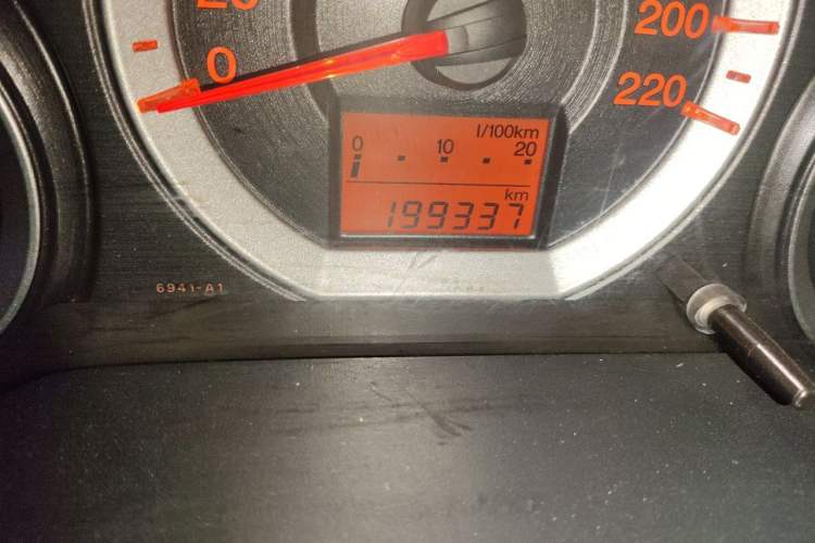Used Honda City Classic 2011 1.5L Automatic Elite Edition Odometer Close Up
