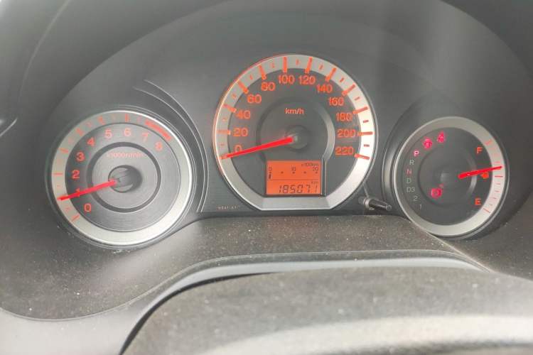 Used Honda City Classic 2011 1.5L Automatic Elite Edition Odometer Close Up