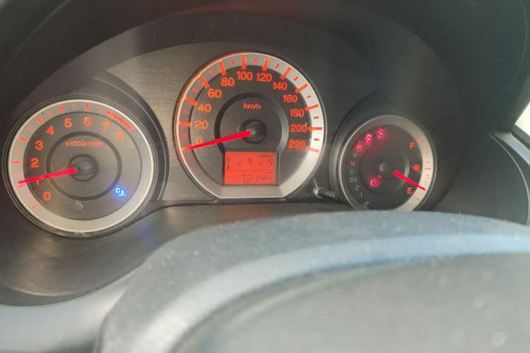 Used Honda City Classic 2011 1.5L Automatic Elite Edition Odometer Close Up
