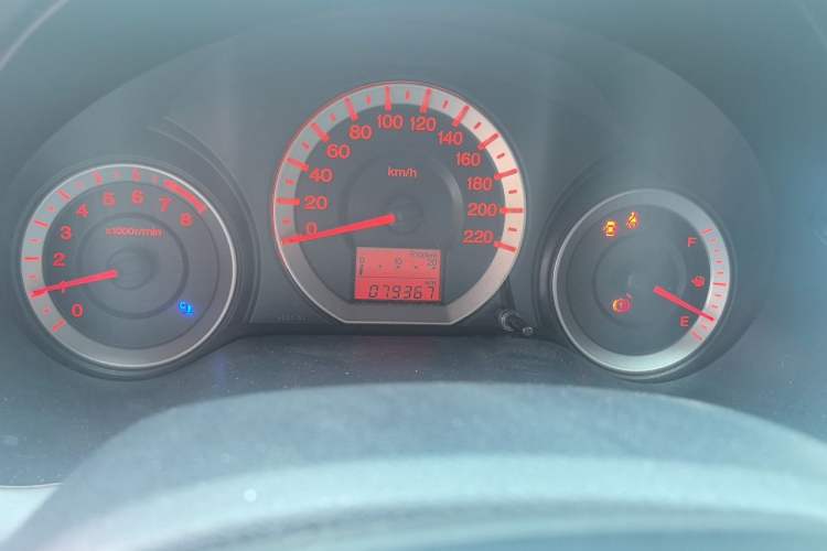 Used Honda City Classic 2011 1.5L Manual Elite Edition Odometer Close Up