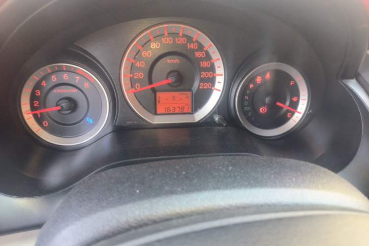 Used Honda City Classic 2011 1.5L Automatic Elite Edition Odometer Close Up