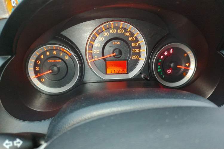 Used Honda City Classic 2011 1.5L Automatic Elite Edition Odometer Close Up
