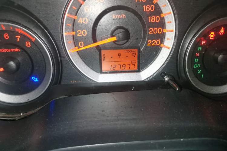 Used Honda City Classic 2011 1.5L Automatic Elite Edition Odometer Close Up