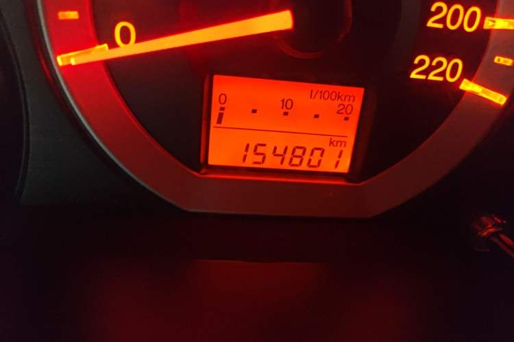 Used Honda City Classic 2011 1.5L Automatic Elite Edition Odometer Close Up