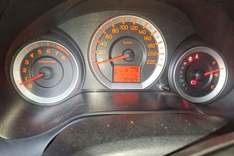 Used Honda City Classic 2011 1.5L Automatic Elite Edition Odometer Close Up