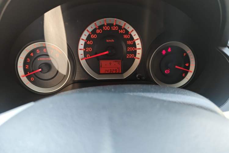 Used Honda City Classic 2011 1.5L Manual Elite Edition Odometer Close Up