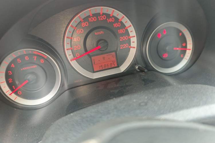 Used Honda City Classic 2011 1.5L Manual Elite Edition Odometer Close Up