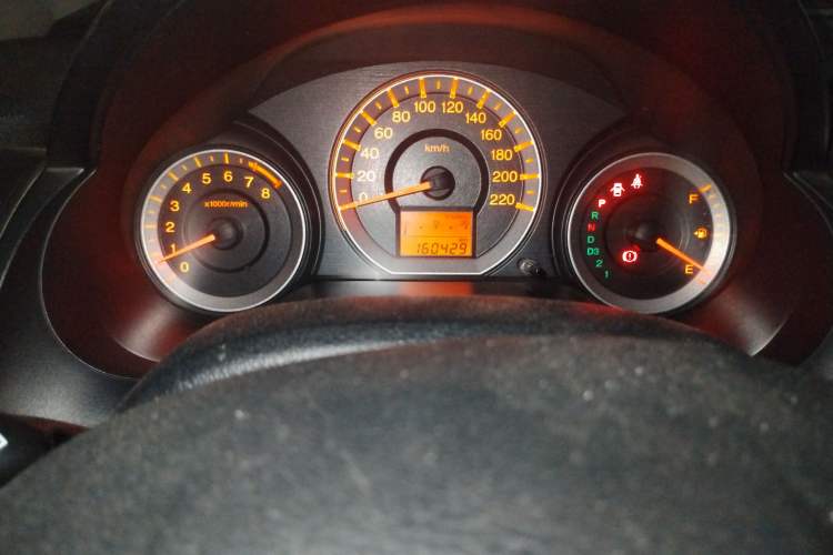 Used Honda City Classic 2011 1.5L Automatic Elite Edition Odometer Close Up