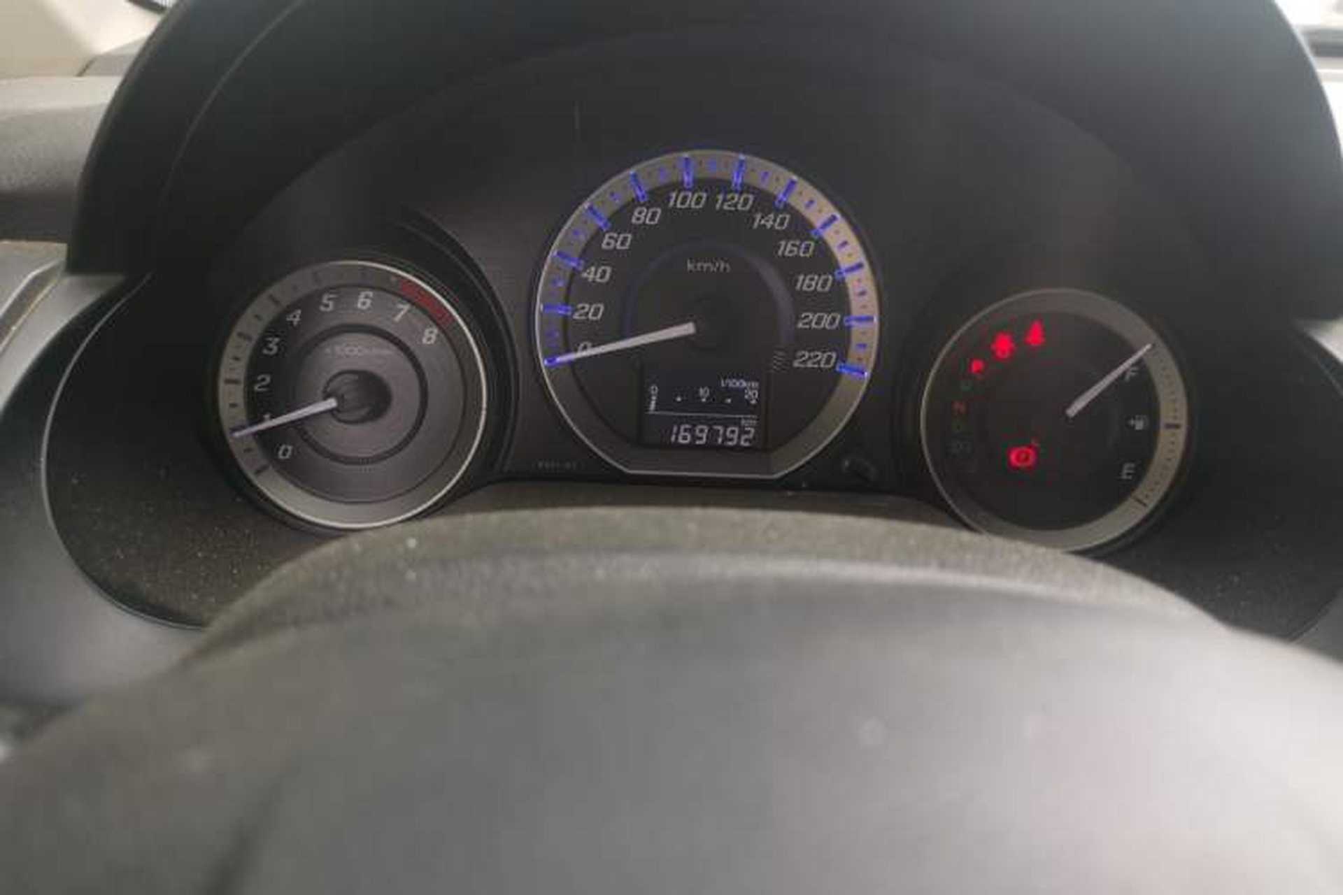 Used Honda City Classic 2012 1.5L Automatic Elite Edition Odometer Close Up