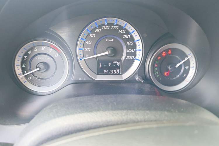 Used Honda City Classic 2012 1.5L Automatic Elite Edition Odometer Close Up