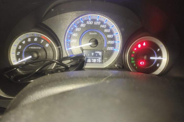 Used Honda City Classic 2012 1.5L Automatic Flagship Edition Odometer Close Up