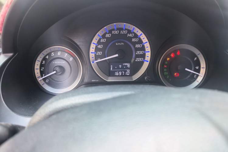 Used Honda City Classic 2012 1.5L Automatic Elite Edition Odometer Close Up