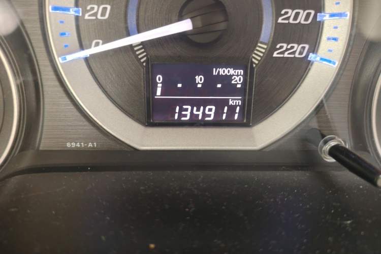 Used Honda City Classic 2012 1.5L Automatic Elite Edition Odometer Close Up