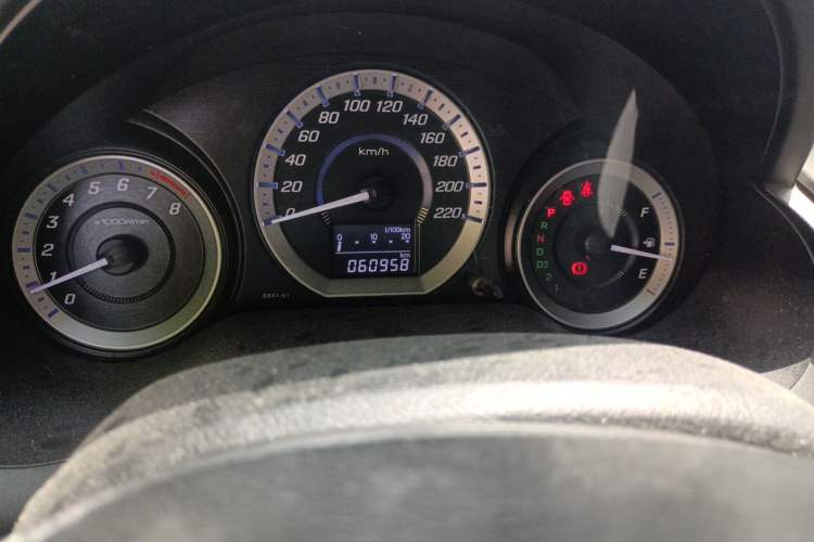 Used Honda City Classic 2012 1.5L Automatic Elite Edition Odometer Close Up