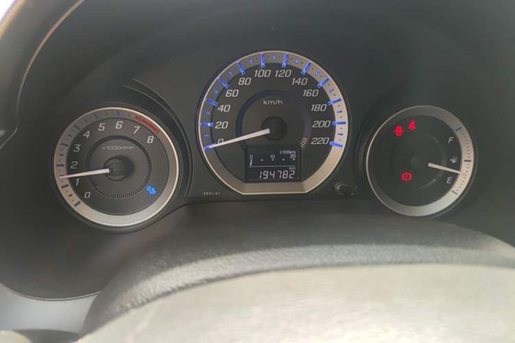 Used Honda City Classic 2012 1.5L manual Elite Edition Odometer Close Up