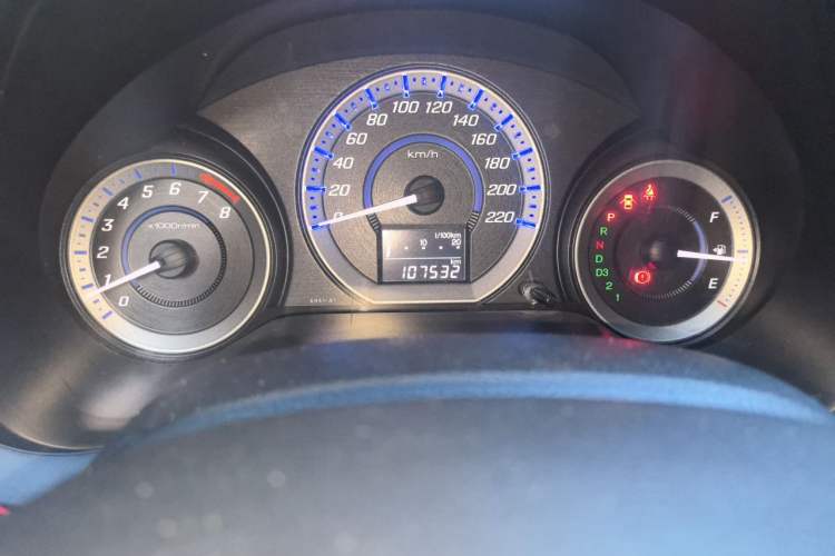 Used Honda City Classic 2012 1.5L Automatic Elite Edition Odometer Close Up