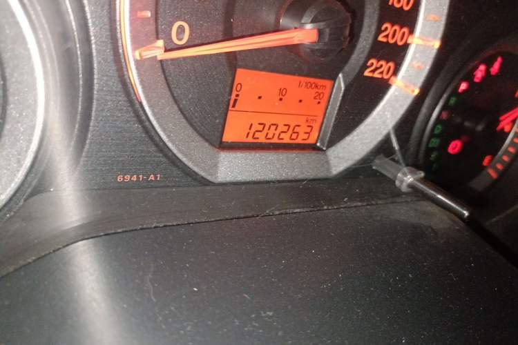 Used Honda City Classic 2012 1.5L Automatic Elite Edition Odometer Close Up