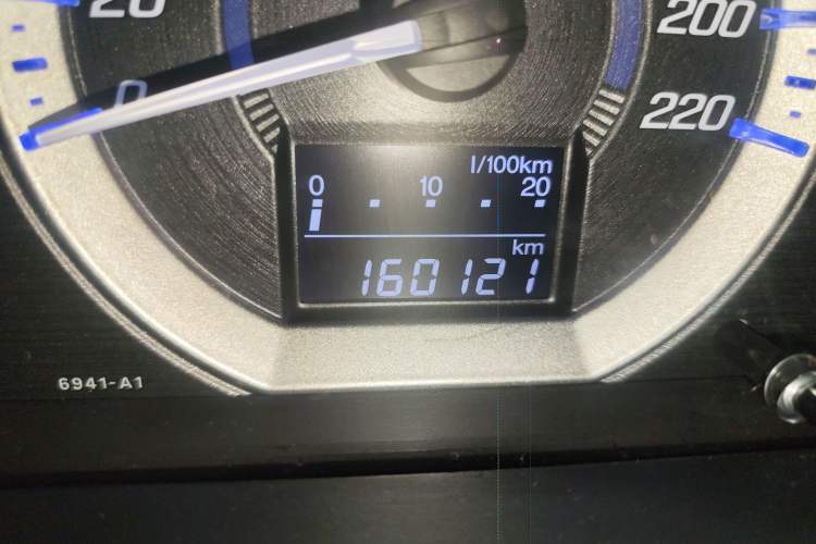 Used Honda City Classic 2012 1.5L Automatic Elite Edition Odometer Close Up