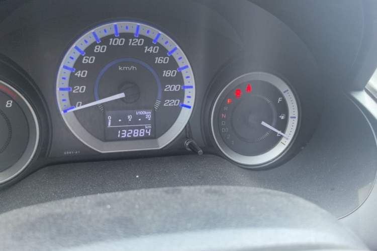 Used Honda City Classic 2012 1.5L Automatic Elite Edition Odometer Close Up