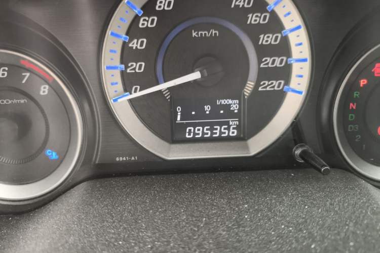 Used Honda City Classic 2012 1.5L Automatic Elite Edition Odometer Close Up