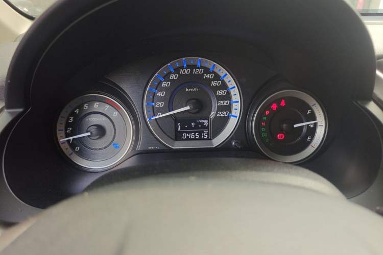 Used Honda City Classic 2012 1.5L Automatic Elite Edition Odometer Close Up