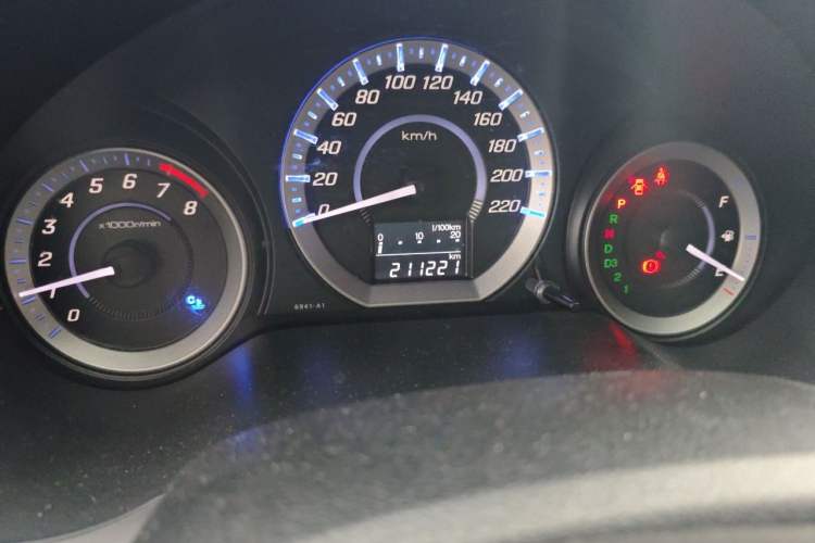 Used Honda City Classic 2012 1.5L Automatic Elite Edition Odometer Close Up
