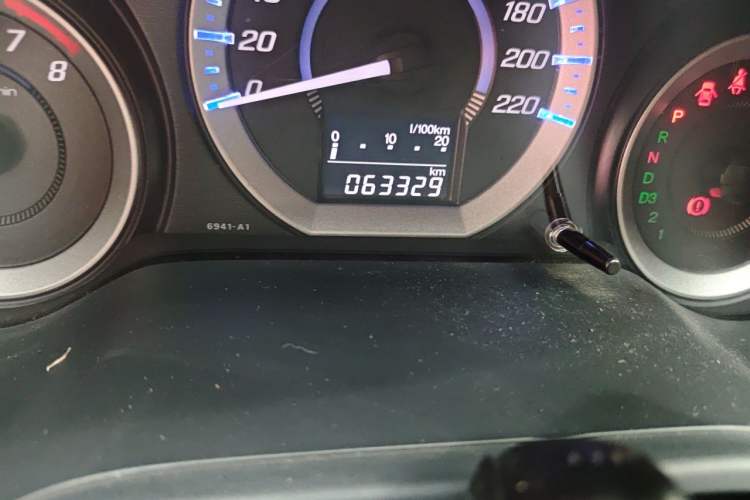 Used Honda City Classic 2012 1.5L Automatic Flagship Edition Odometer Close Up
